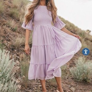 Brand New XL Jessa Kae Purple Dress